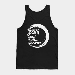 Music gives soul Tank Top